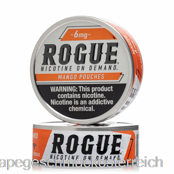 Rogue-Nikotinbeutel – Mango 6 Mg (5er-Pack) Vape-Geschmack